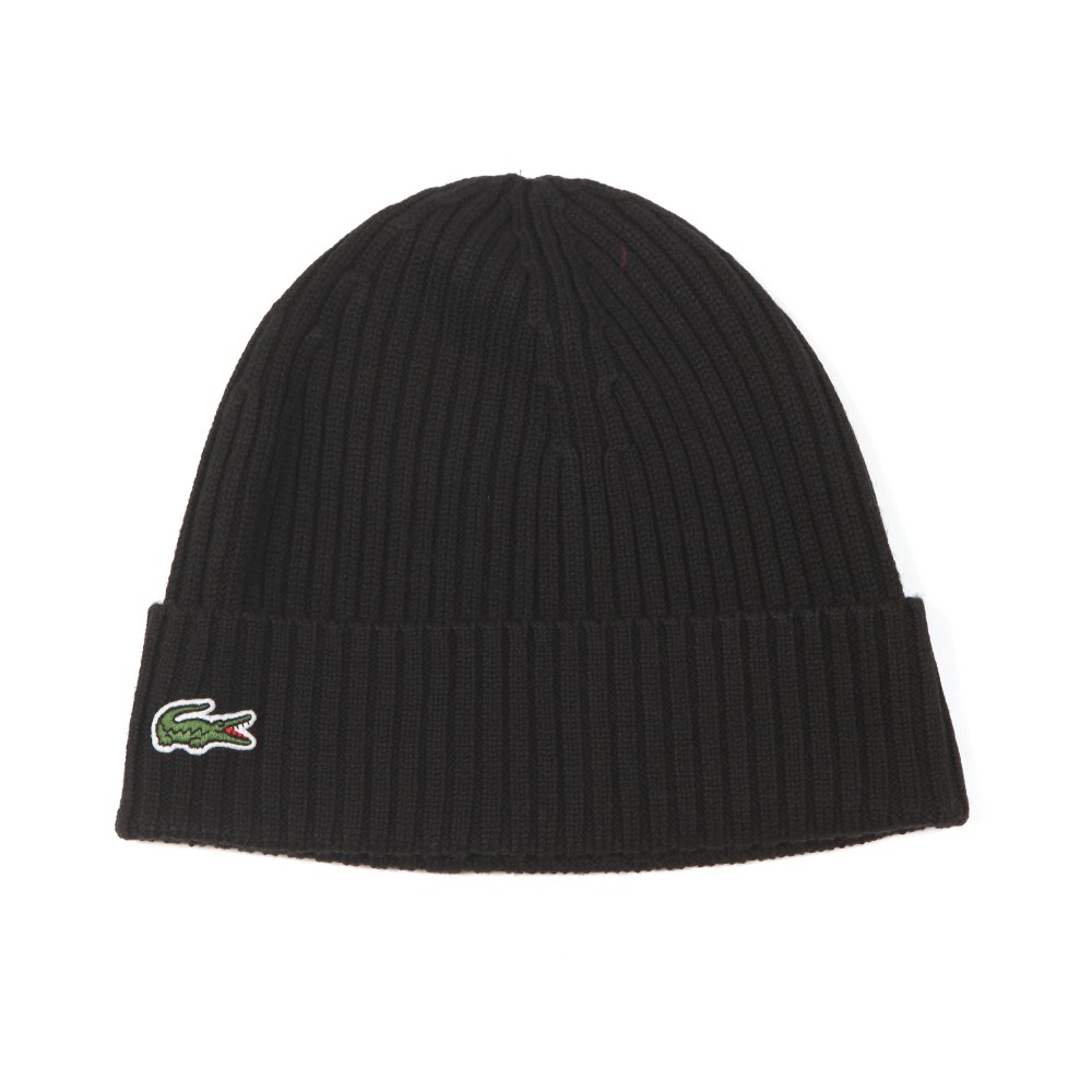 Lacoste Ribbed Beanie