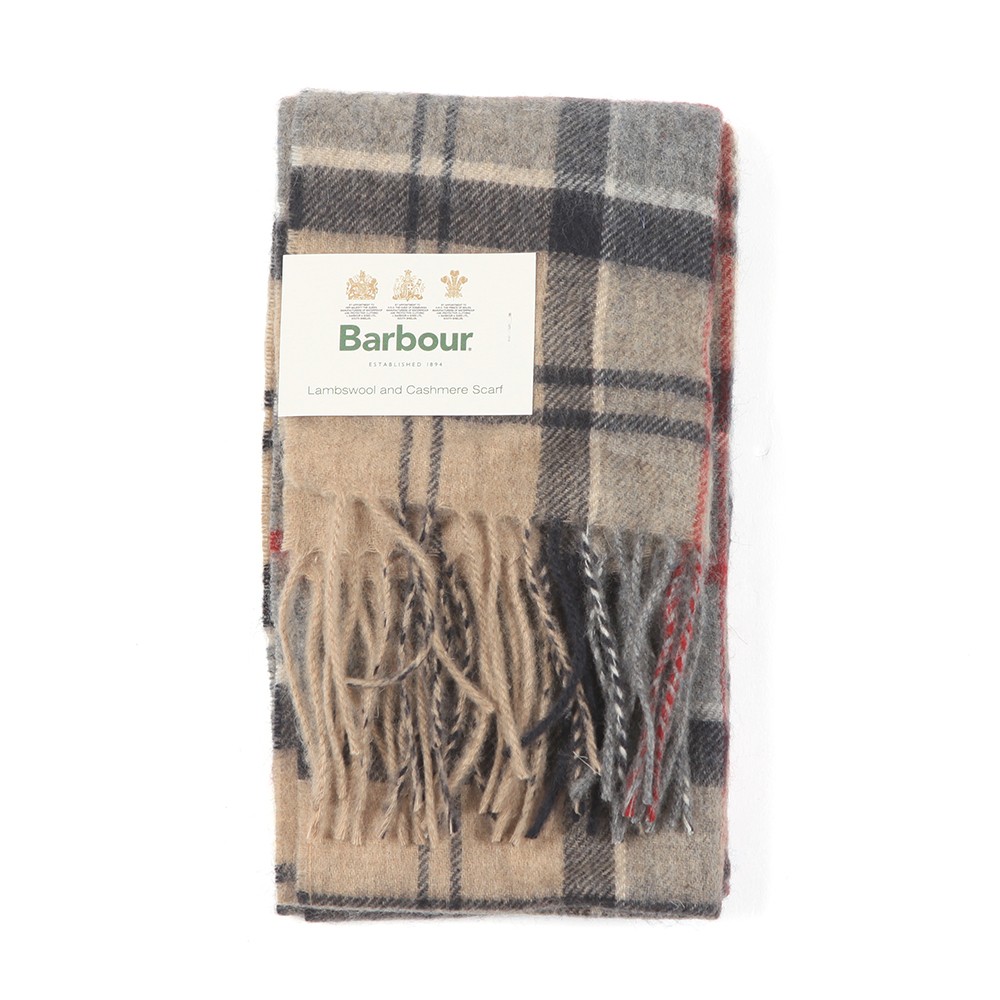 Barbour Lifestyle Tartan Lambswool and Cashmere Scarf