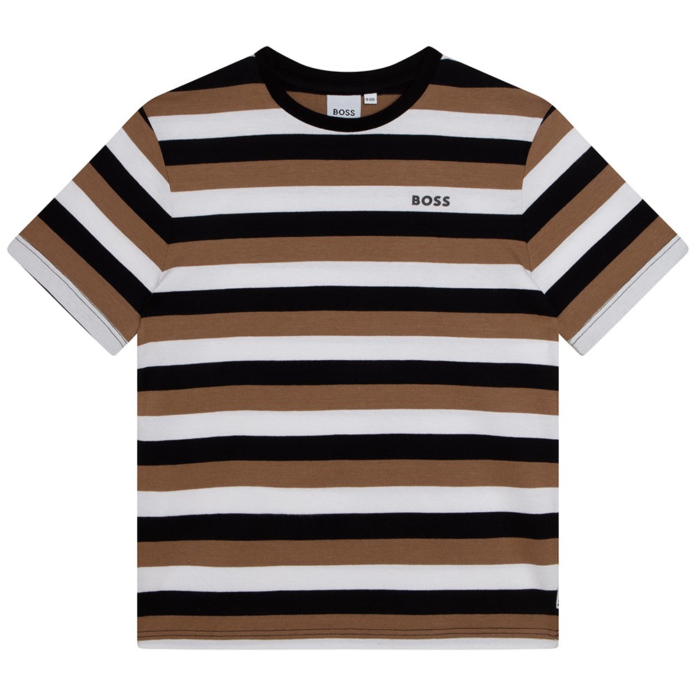 BOSS J25M14 Striped T-Shirt