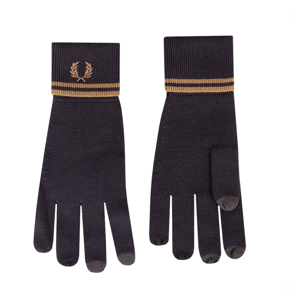 Fred Perry Twin Tipped Merino Wool Gloves