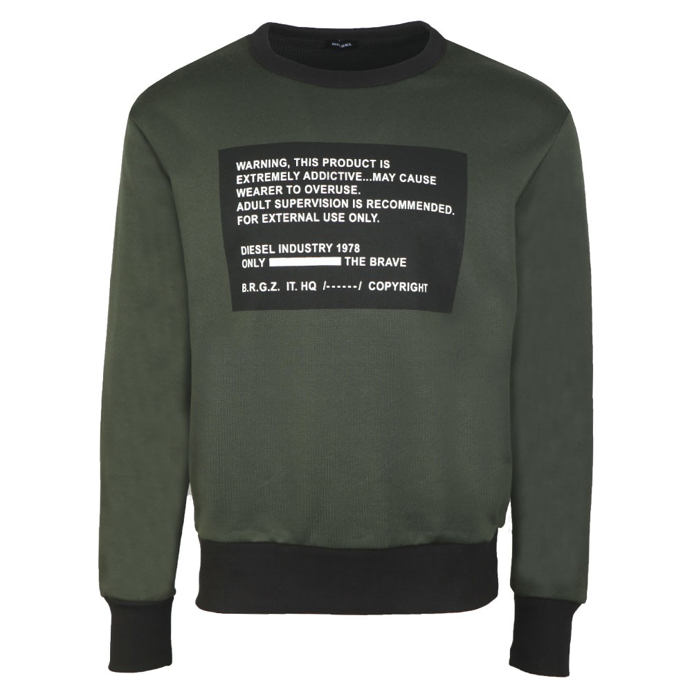 Diesel S-Bay Mesh Sweatshirt