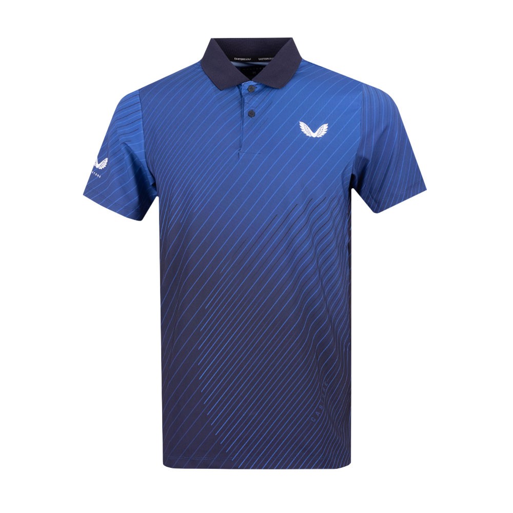 Castore Geo Print Polo Shirt