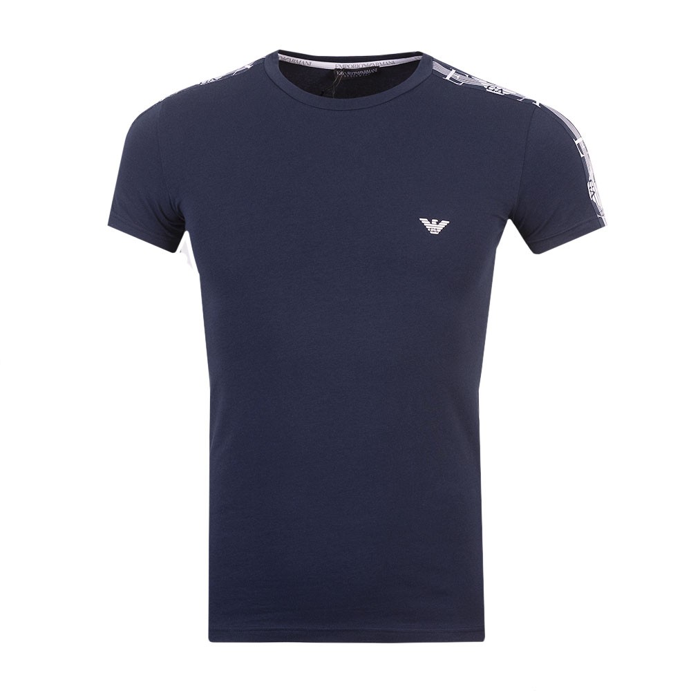 Emporio Armani EA Shoulder Tape Detail T-Shirt