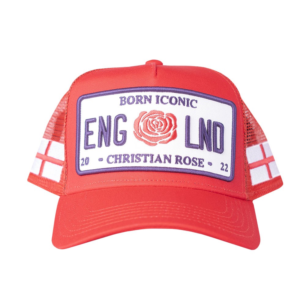 Christian Rose England Plate Cap