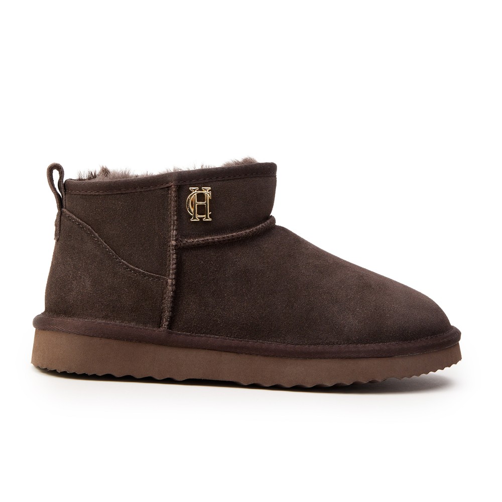 Holland Cooper Ultra Mini Shearling Boot