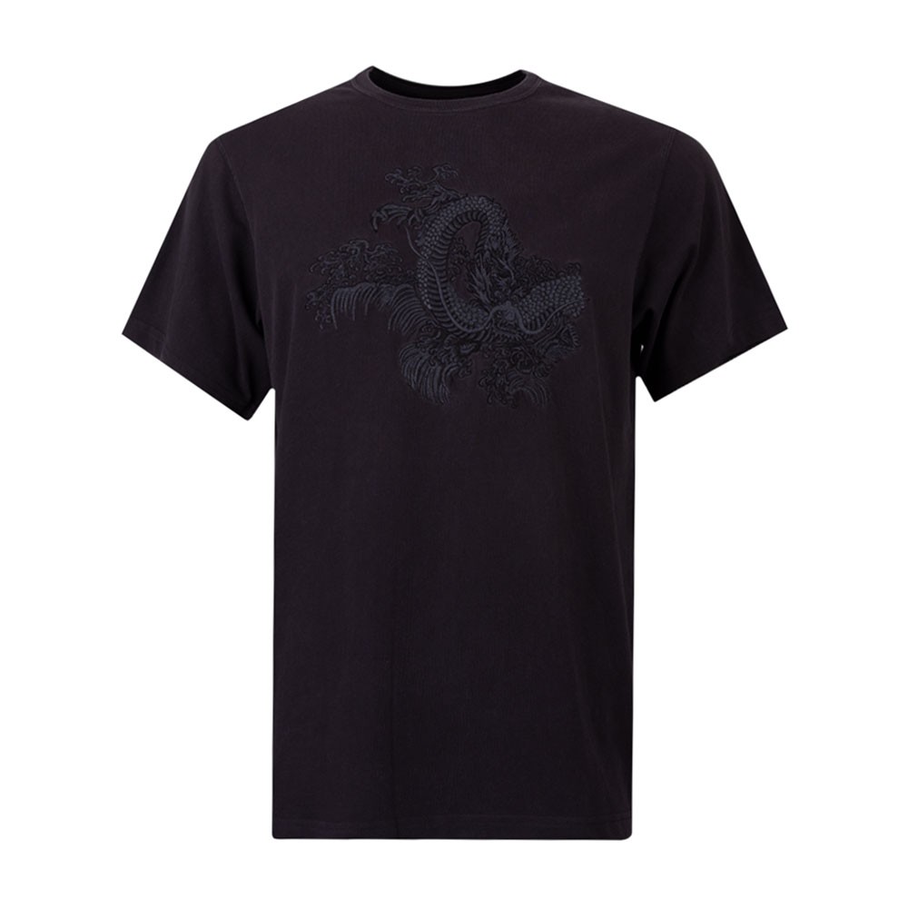 Maharishi Water Dragon Embroidered T Shirt