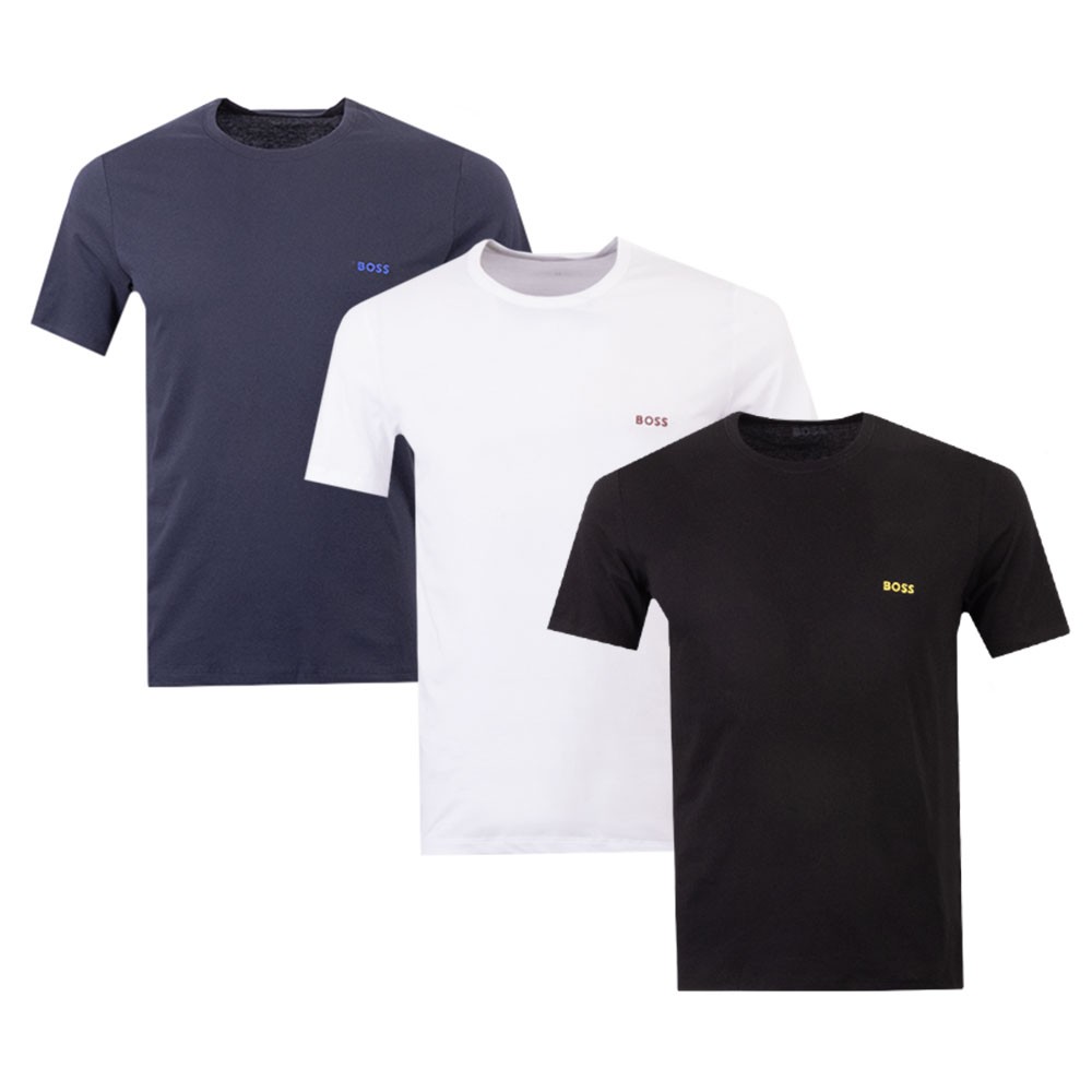 BOSS Bodywear 3 Pack Crew Neck T Shirt