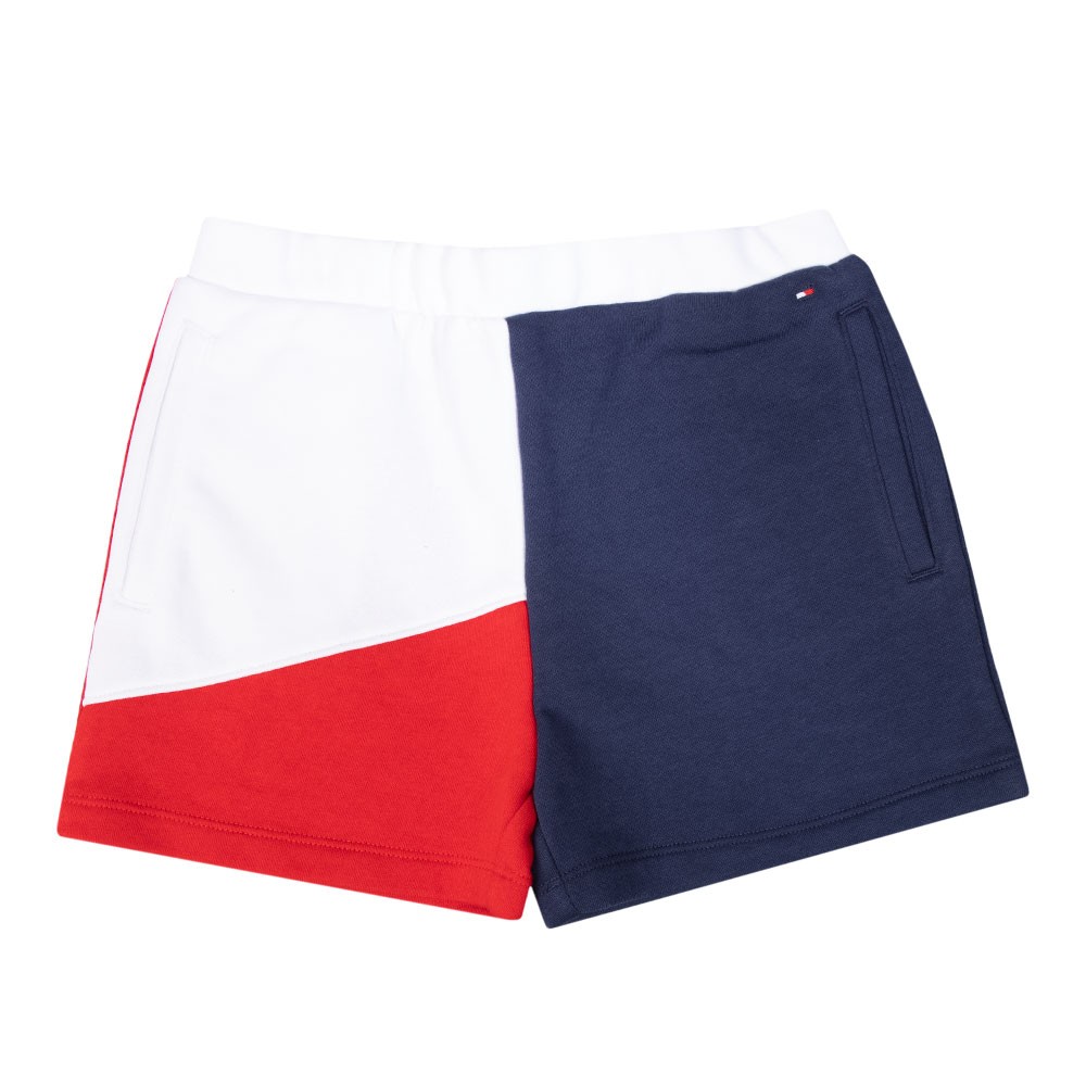 Tommy Hilfiger Kids Colour-Block Sweat Short