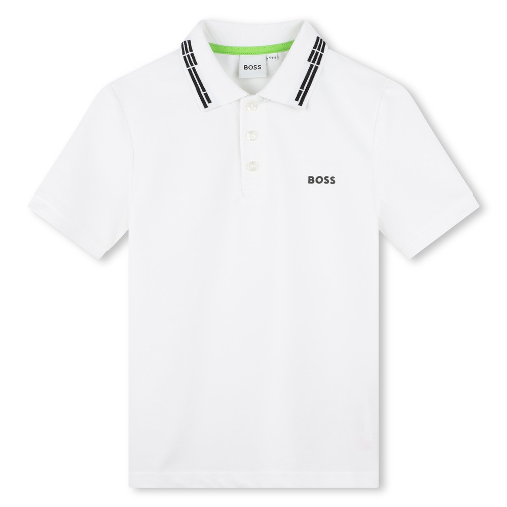 BOSS J50761 Tipped Polo Shirt