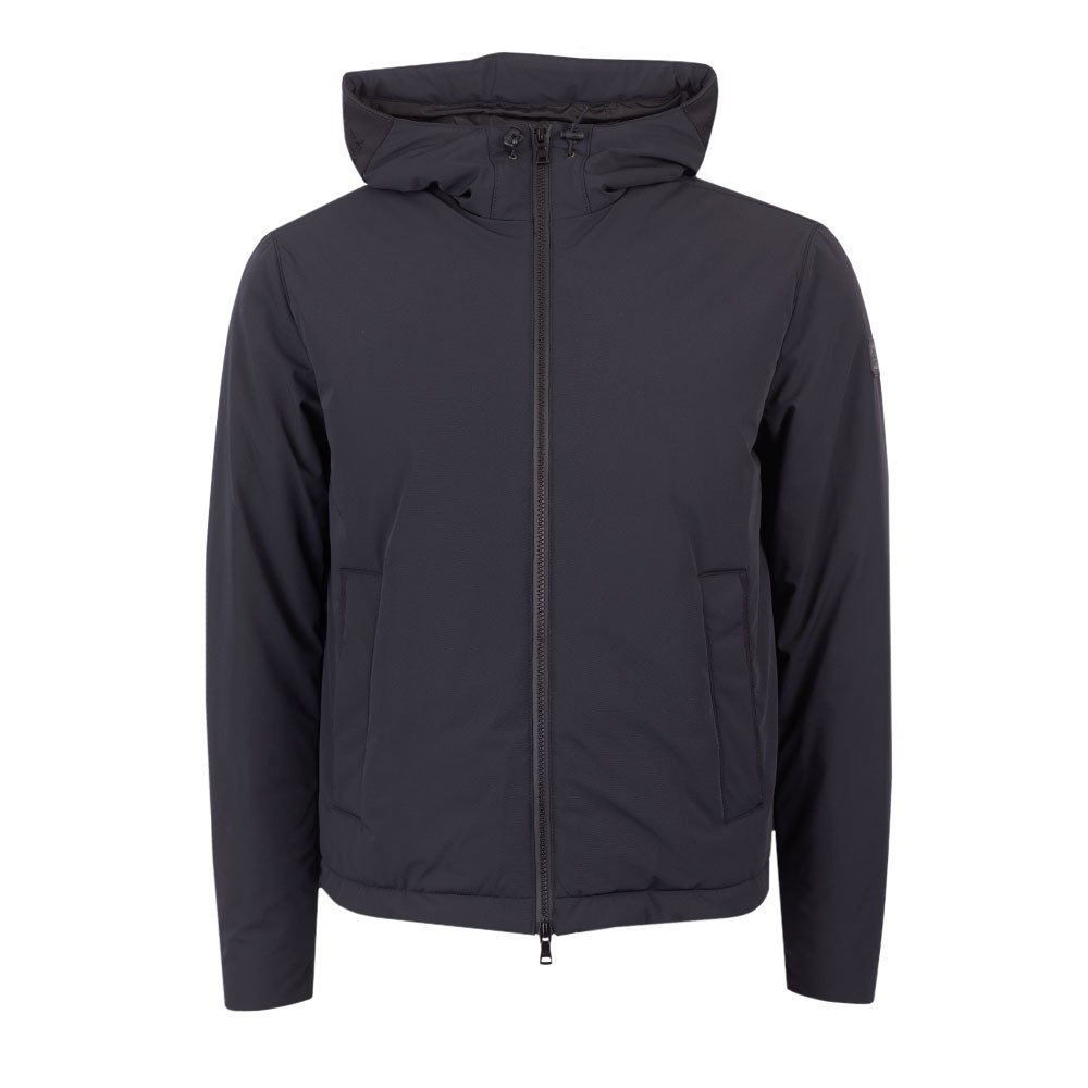 Paul & Shark Typhoon Stretch Hood Logo Jacket