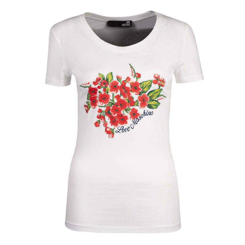 Love Moschino Roses & Petals Top