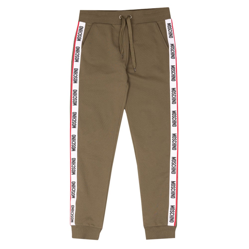 Moschino Rubber Logo Tape Leg Jogger