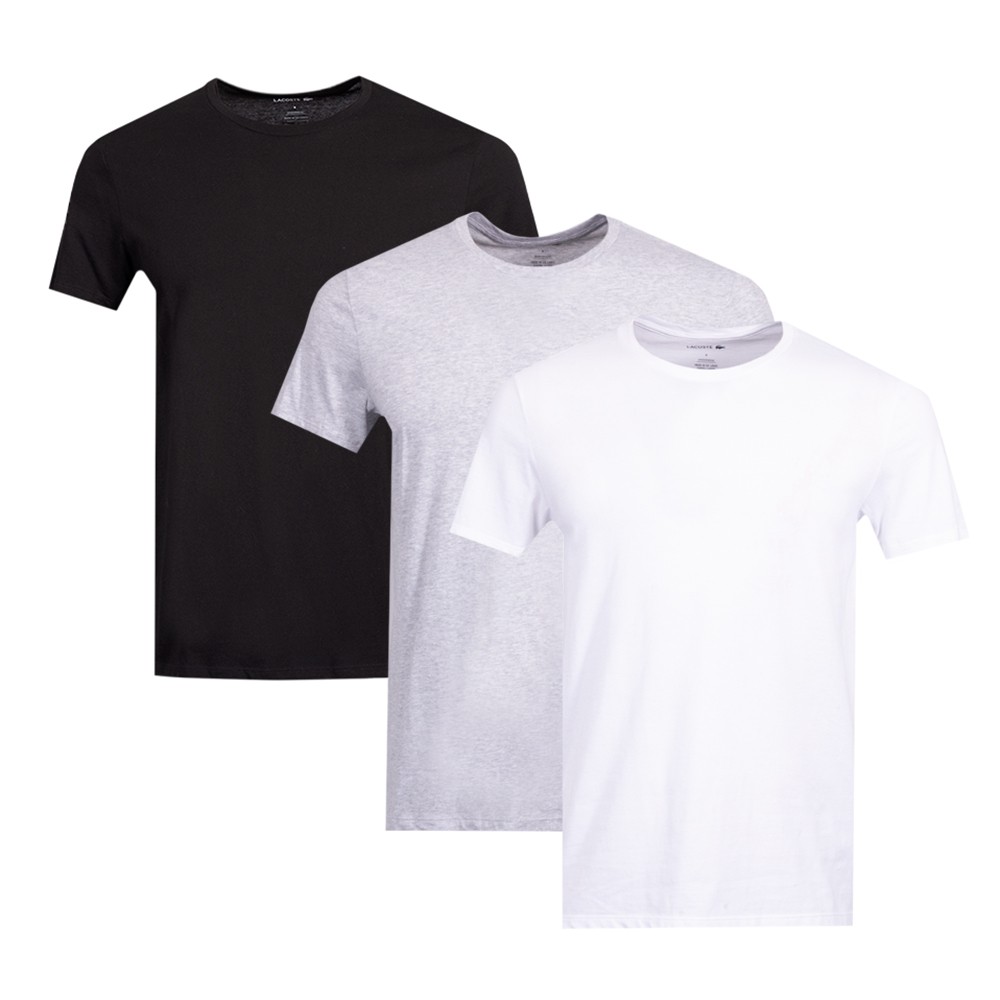 Lacoste TH3321 3 Pack T-Shirts