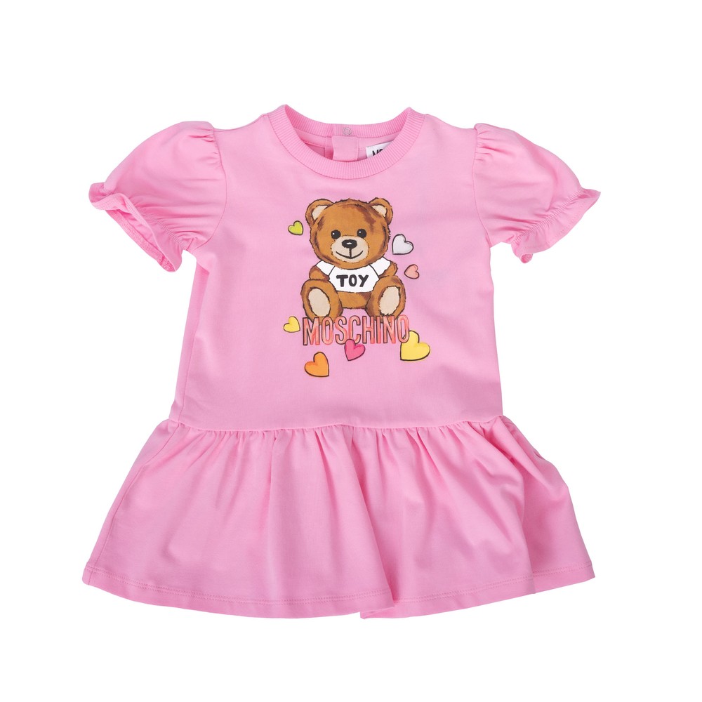 Moschino Baby Love Heart Bear Dress