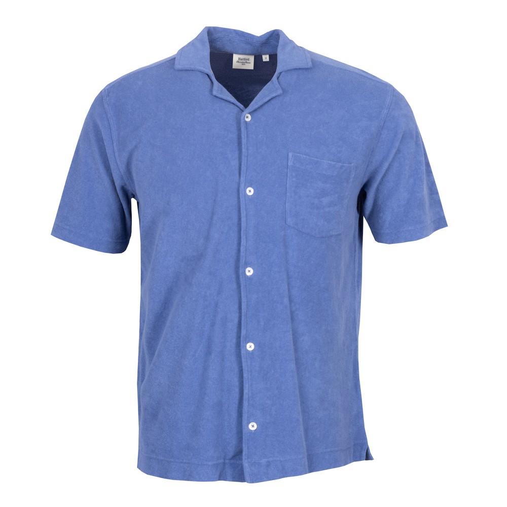 Hartford Towelling Short Sleeve Shirt