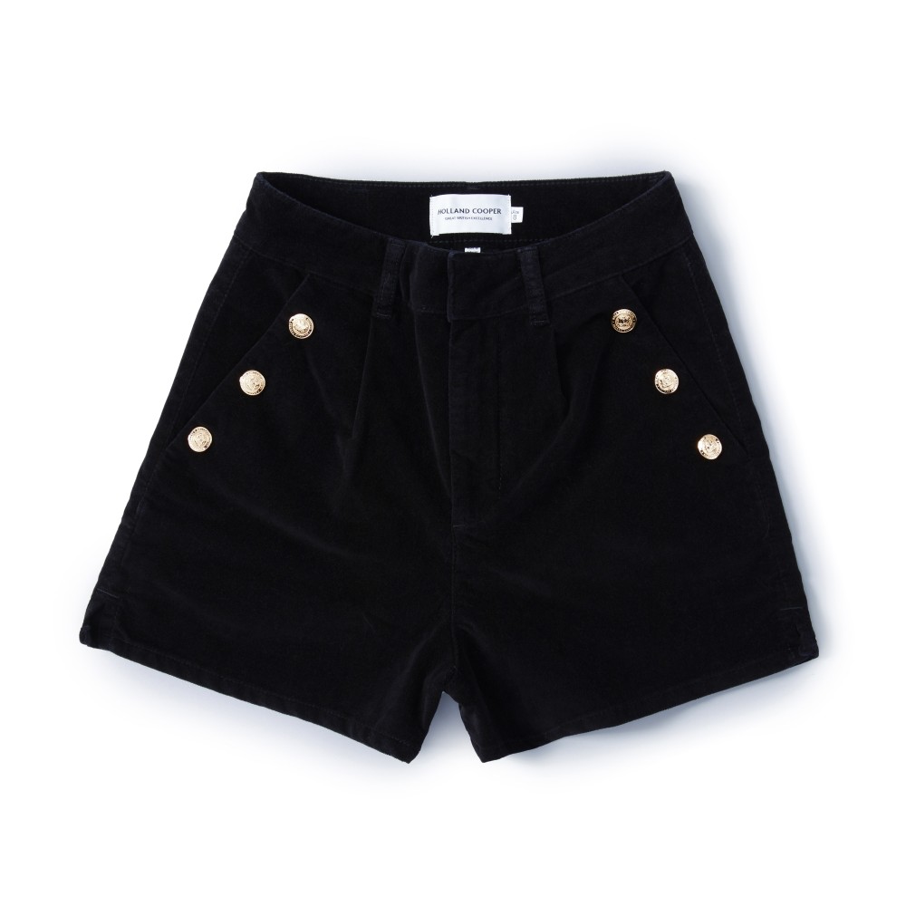 Holland Cooper Amoria Velvet Short