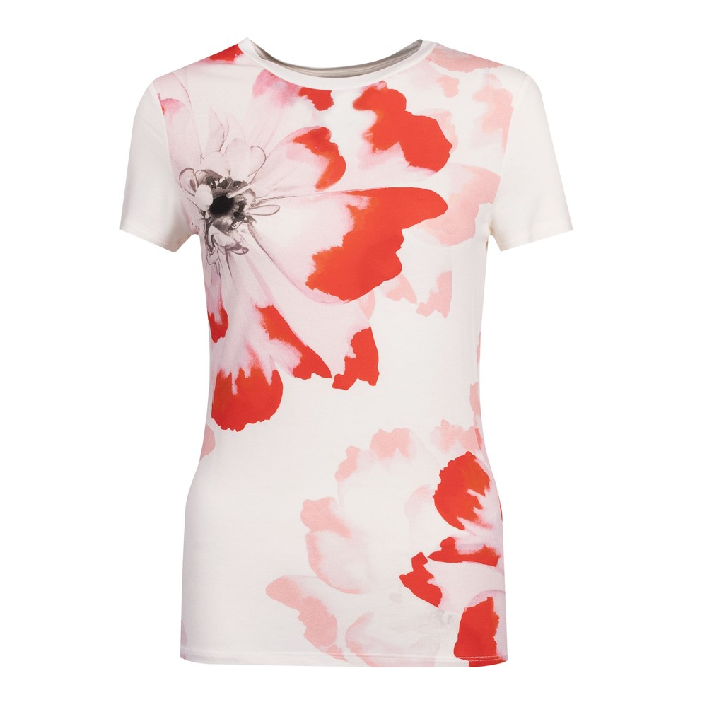 Ted Baker Sindhaa Flower Print Fitted Tee