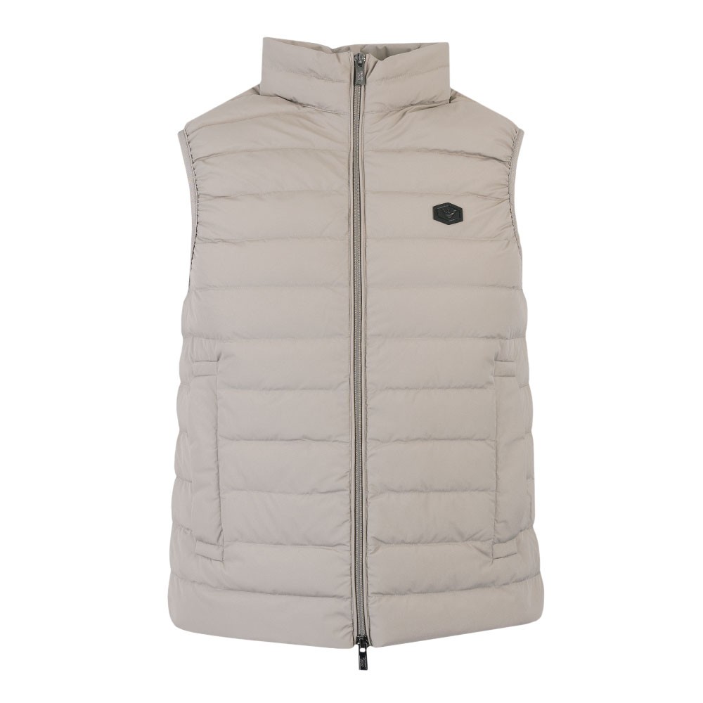 Emporio Armani 8N1BQ1 Mixed Fabric Gilet