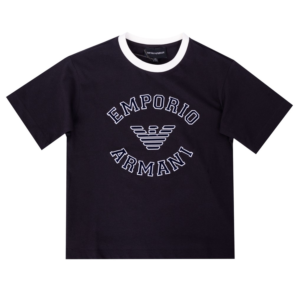 Emporio Armani Arch Chest Logo T-Shirt