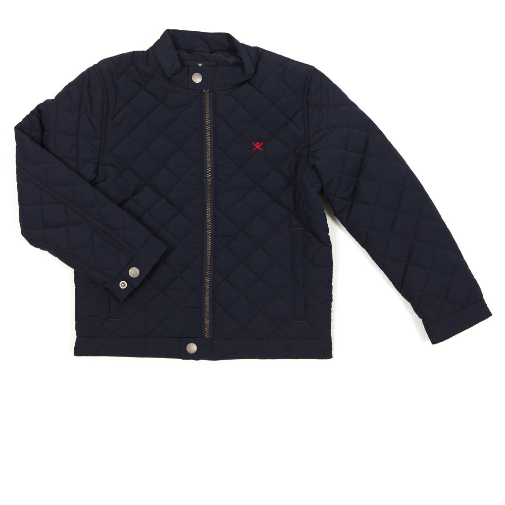 Hackett Classic Quilted Bomber Jacket