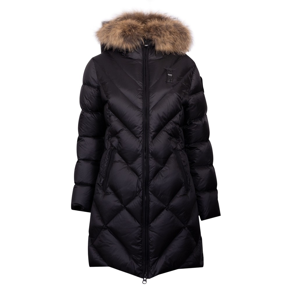 Blauer Althea Long Jacket With Fur