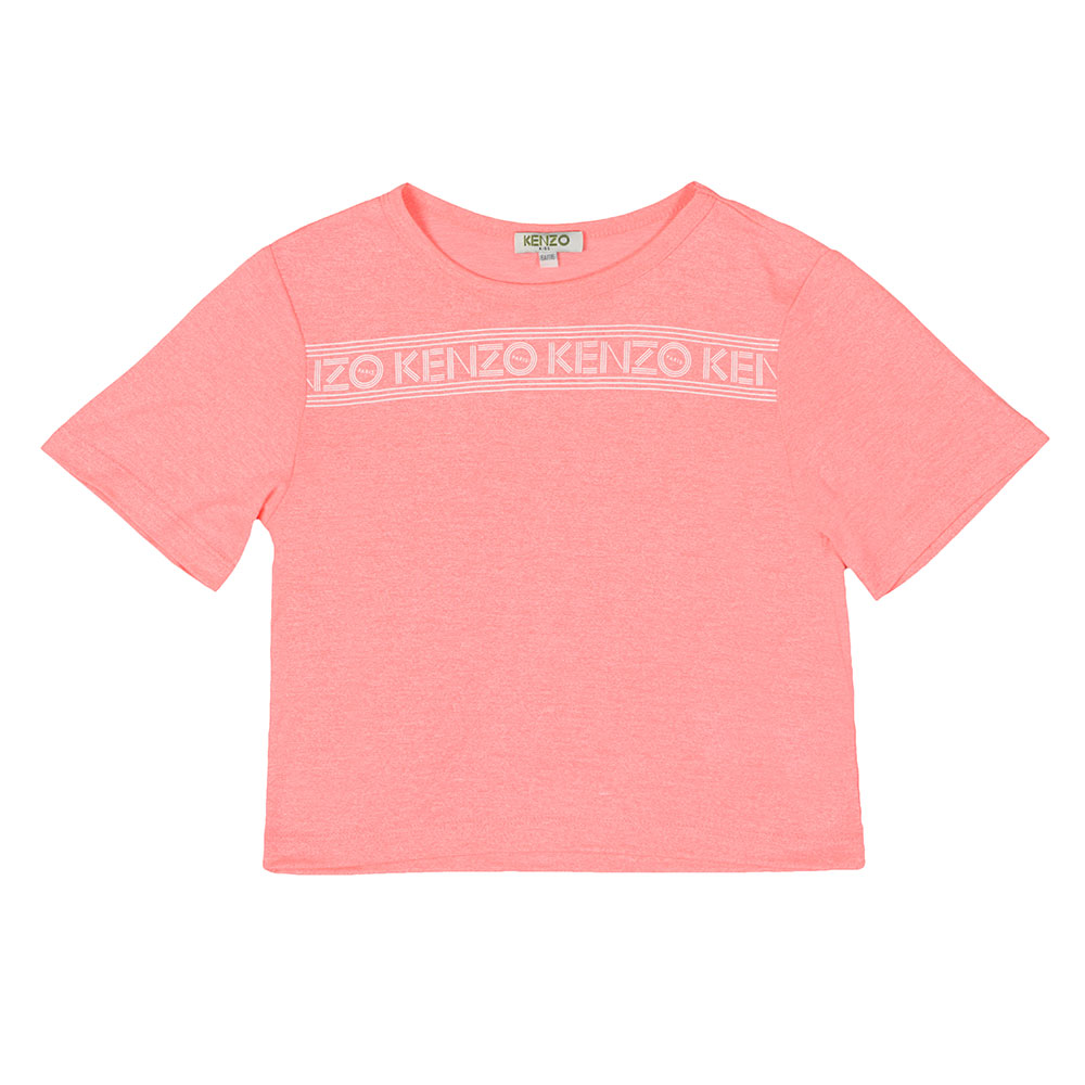 Kenzo Kids Stripe Logo Tee