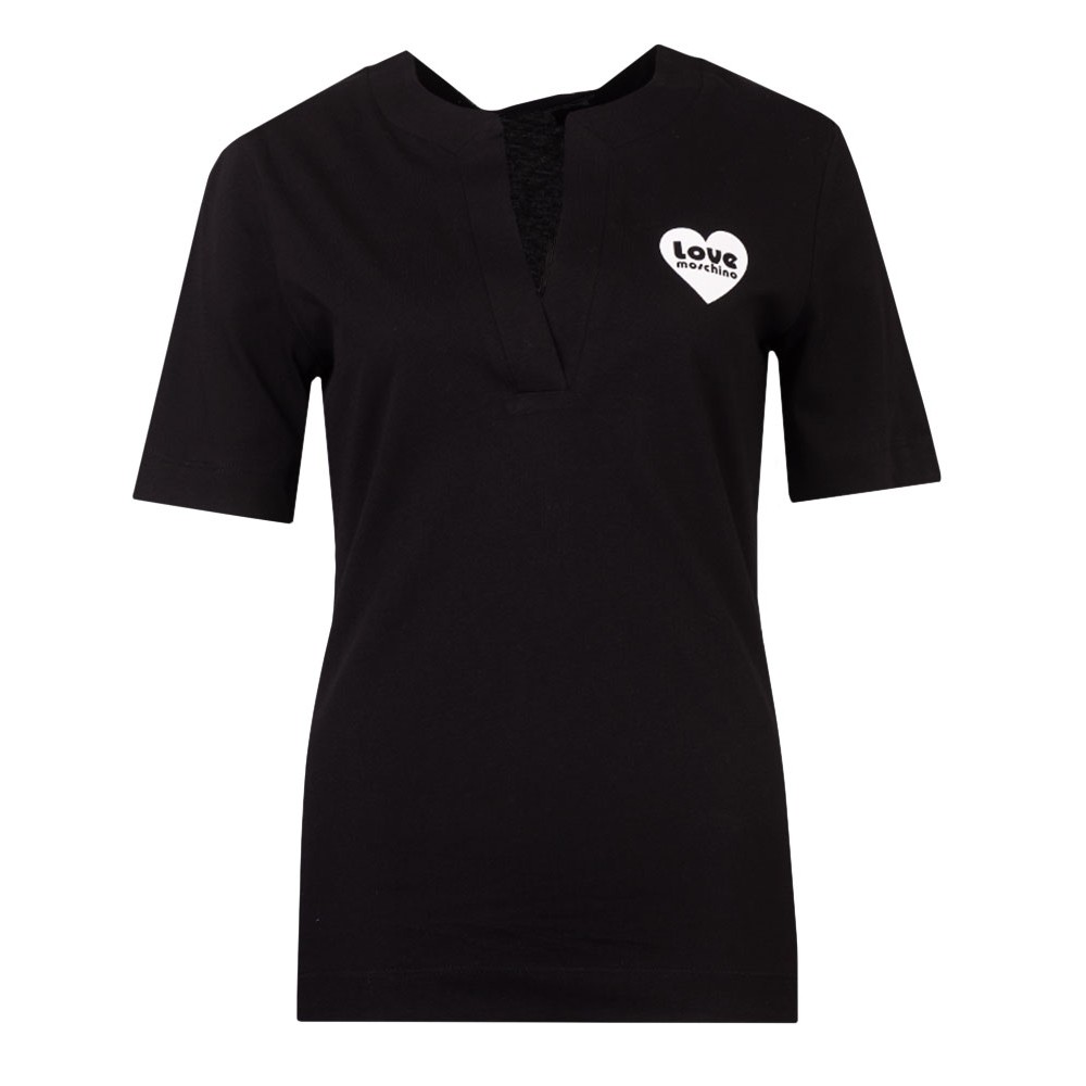 Love Moschino Small Bold Heart T Shirt