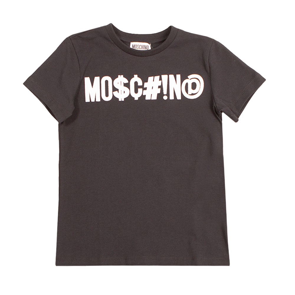 Moschino Embroidered Logo T Shirt