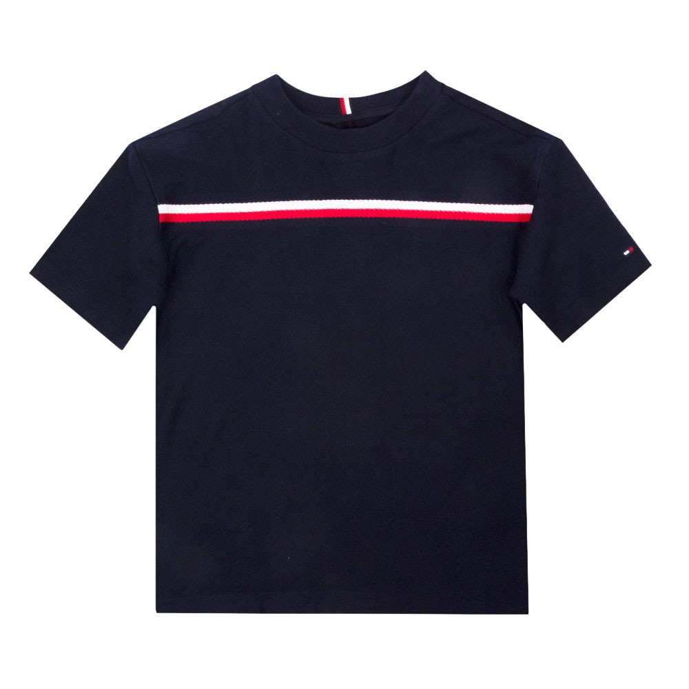 Tommy Hilfiger Kids Global Stripe Pique T Shirt