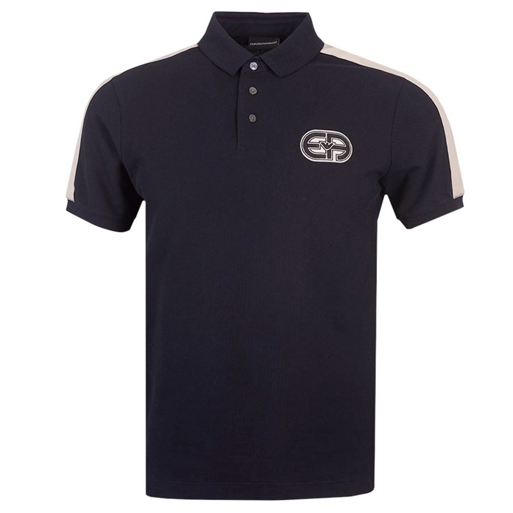 Emporio Armani Embroidered EA Logo Polo Shirt