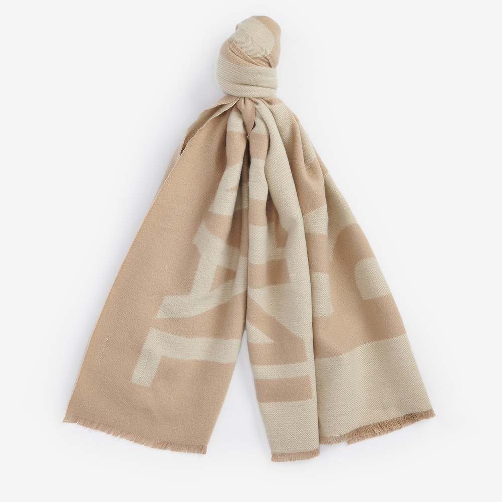 BARBOUR INTERNATIONAL Milla Logo Scarf