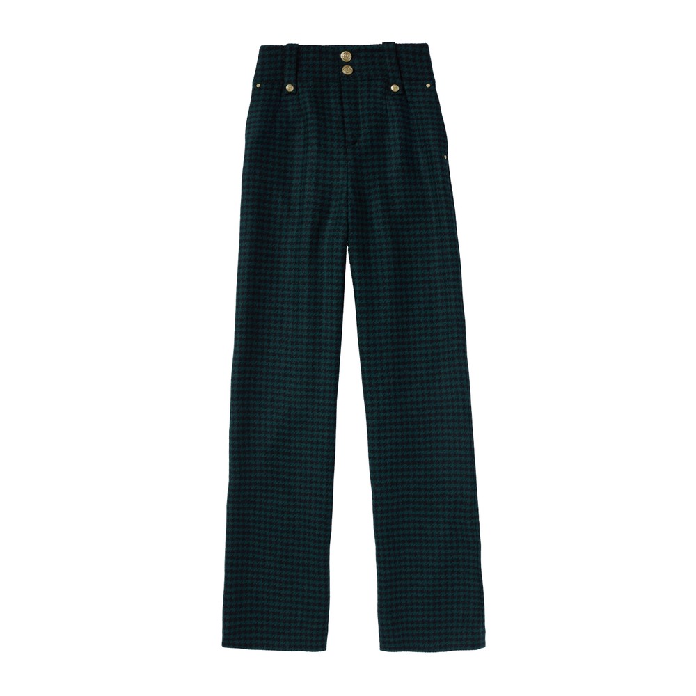 Holland Cooper High Waisted Straight Trouser