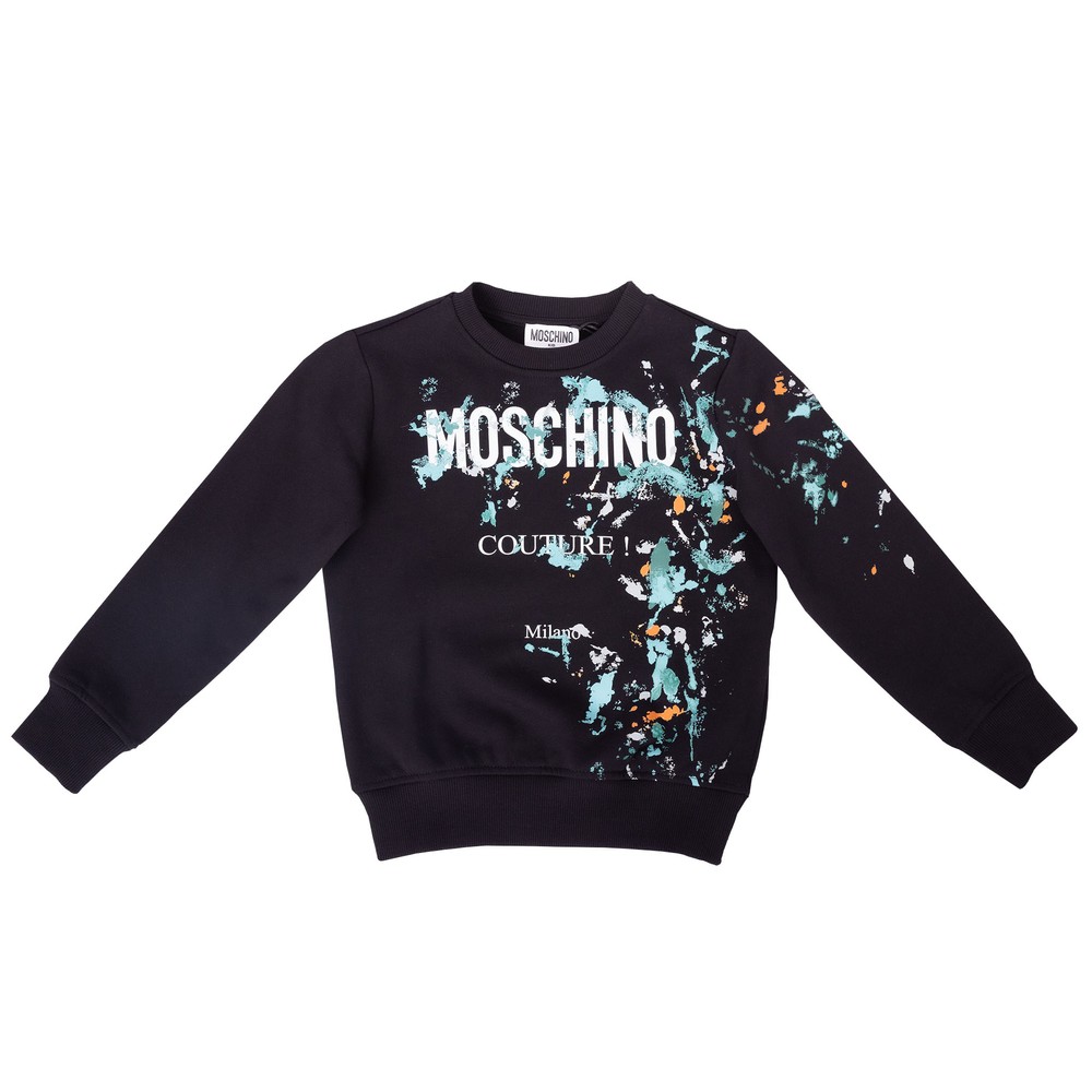 Moschino Paint Splat Sweatshirt