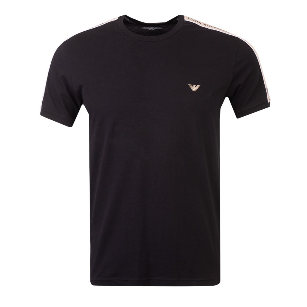 Emporio Armani Tape Logo Stretch T Shirt