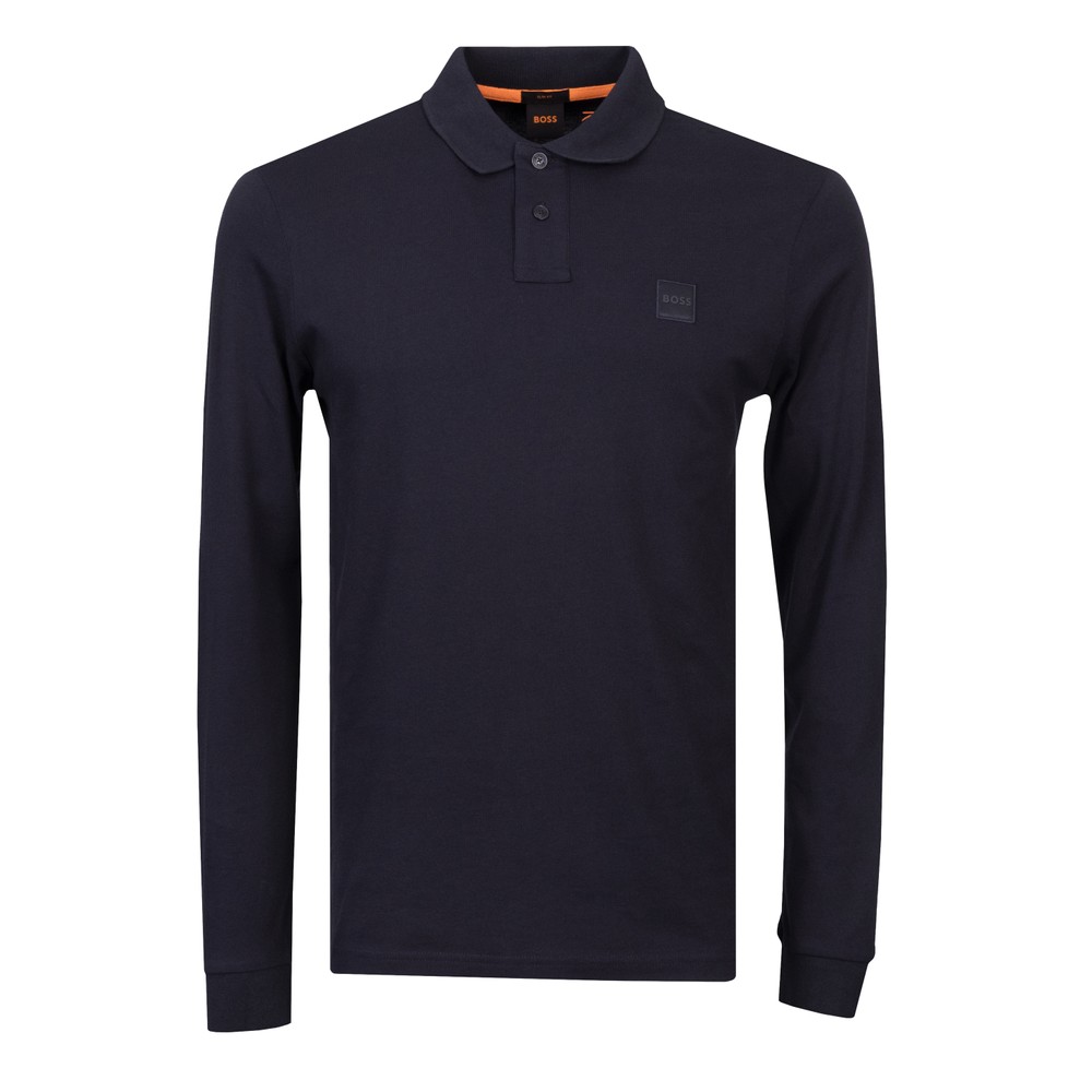 BOSS Casual Passerby Long Sleeve Polo Shirt