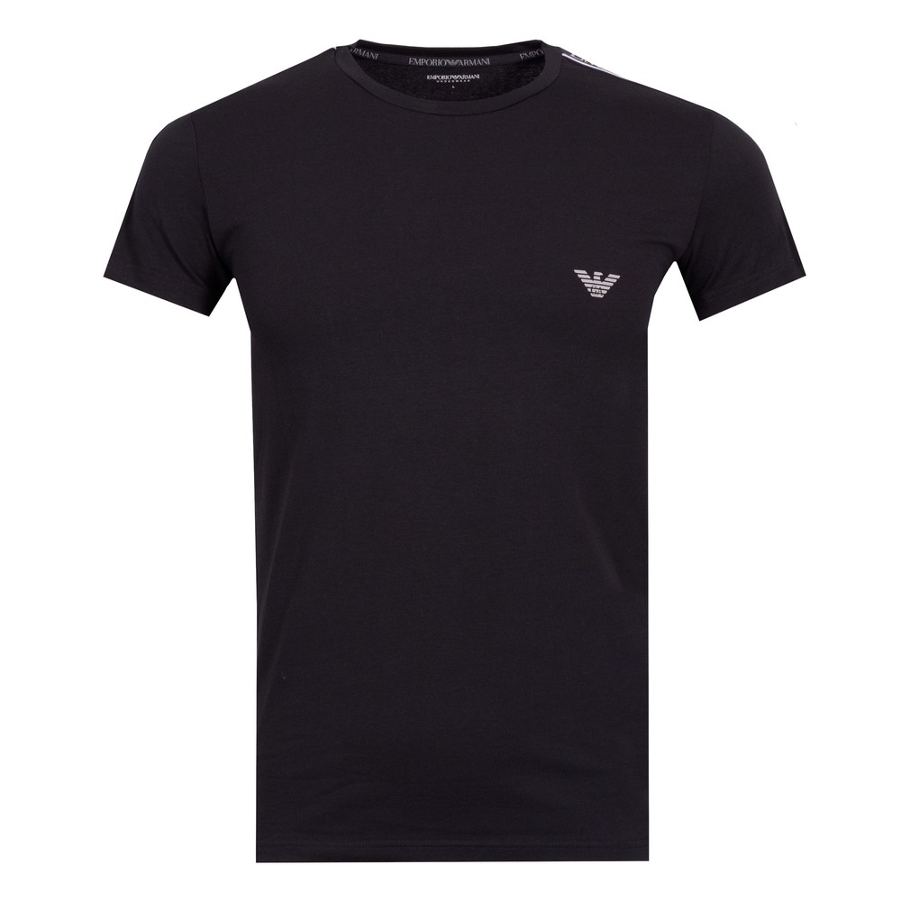 Emporio Armani Tape Logo Stretch T Shirt