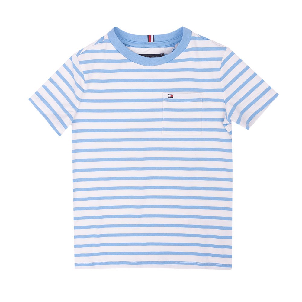 Tommy Hilfiger Kids Breton Pocket Stripe T Shirt