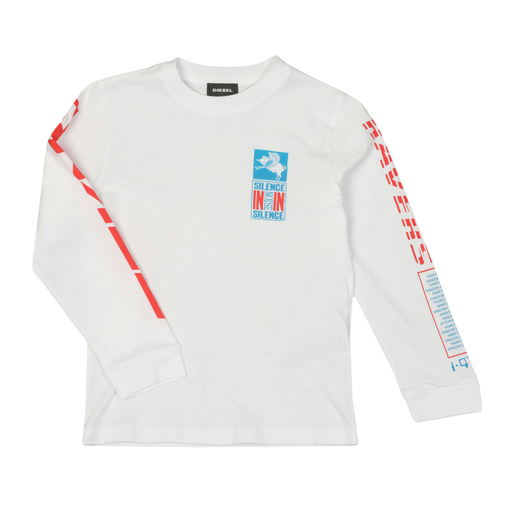 Diesel Just Noise Long Sleeve T Shirt