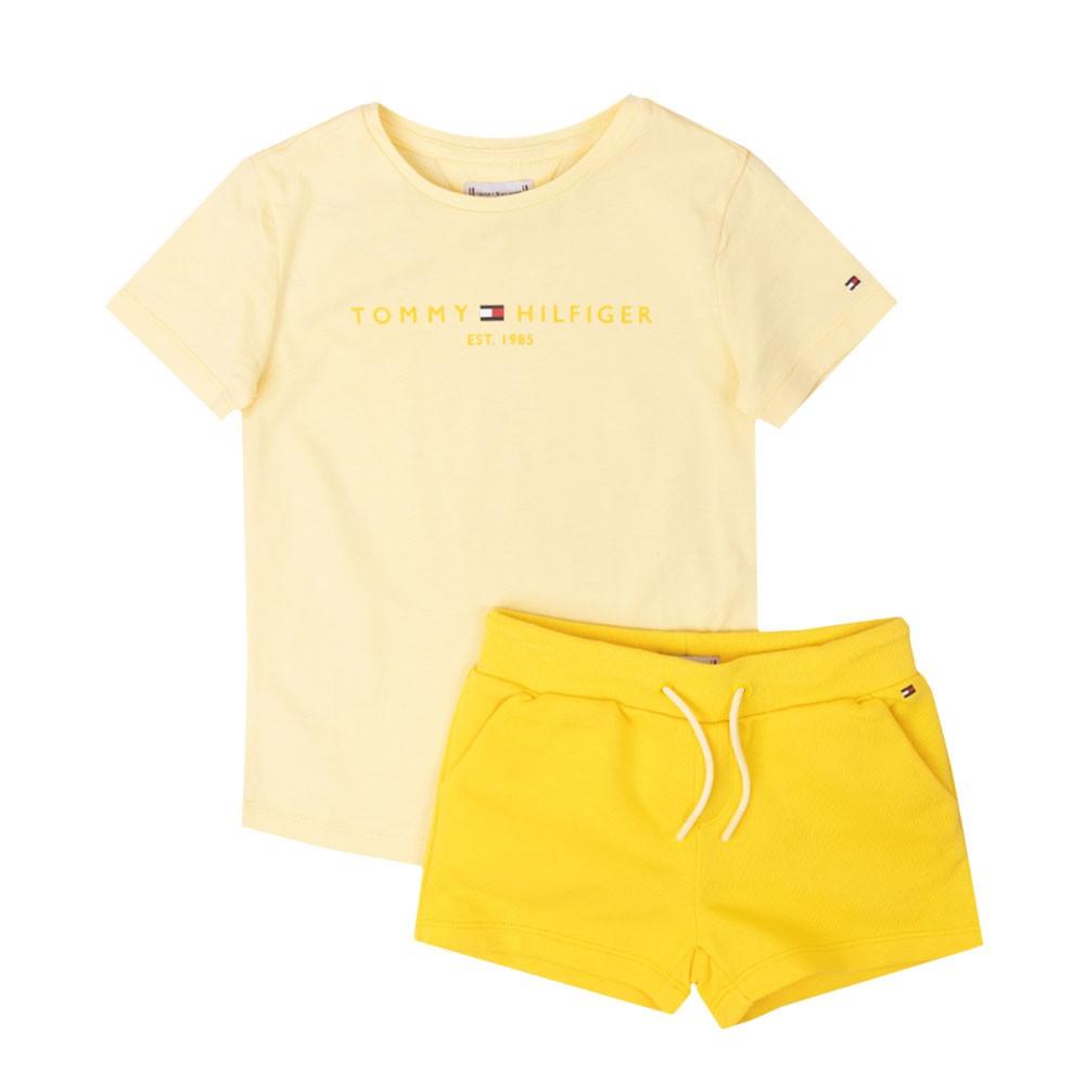 Tommy Hilfiger Kids Girls Essential T Shirt & Short Set