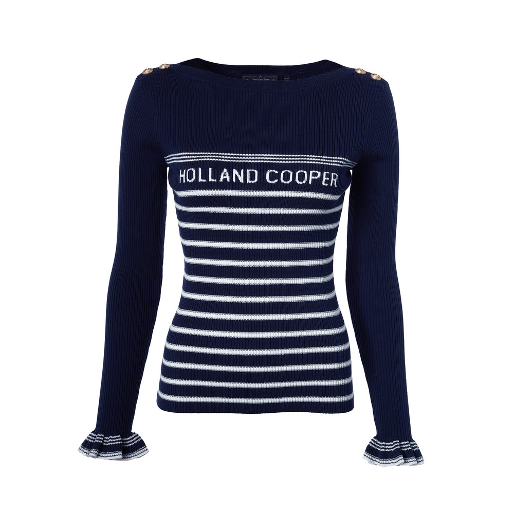 Holland Cooper Bretton Boat Neck Knit