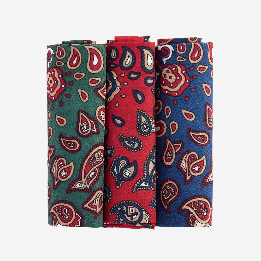 Barbour Lifestyle Paisley Multi Handkerchief