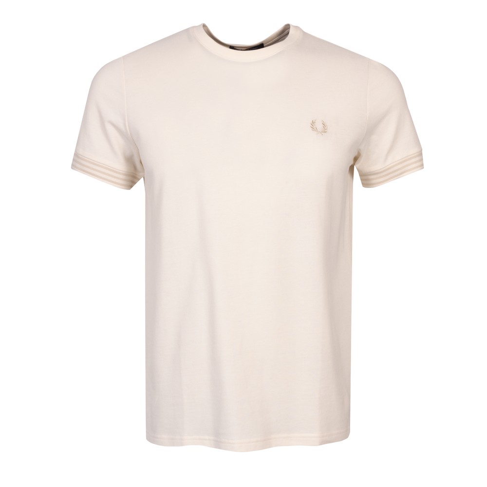 Fred Perry Striped Cuff T-Shirt