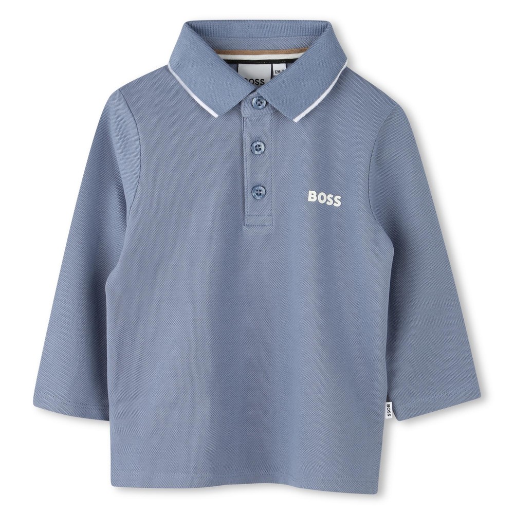 BOSS Baby J51280 Tipped Polo Shirt