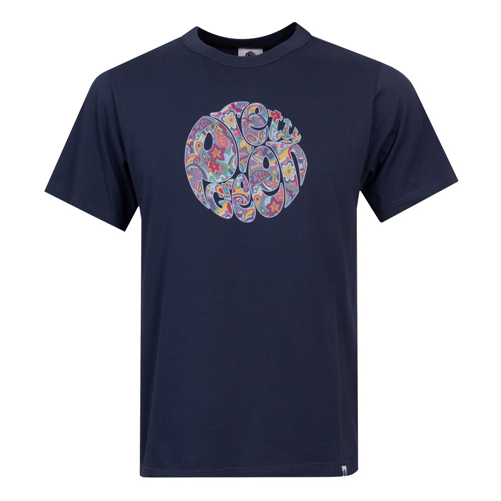 Pretty Green Mystic Paisley Logo T-Shirt