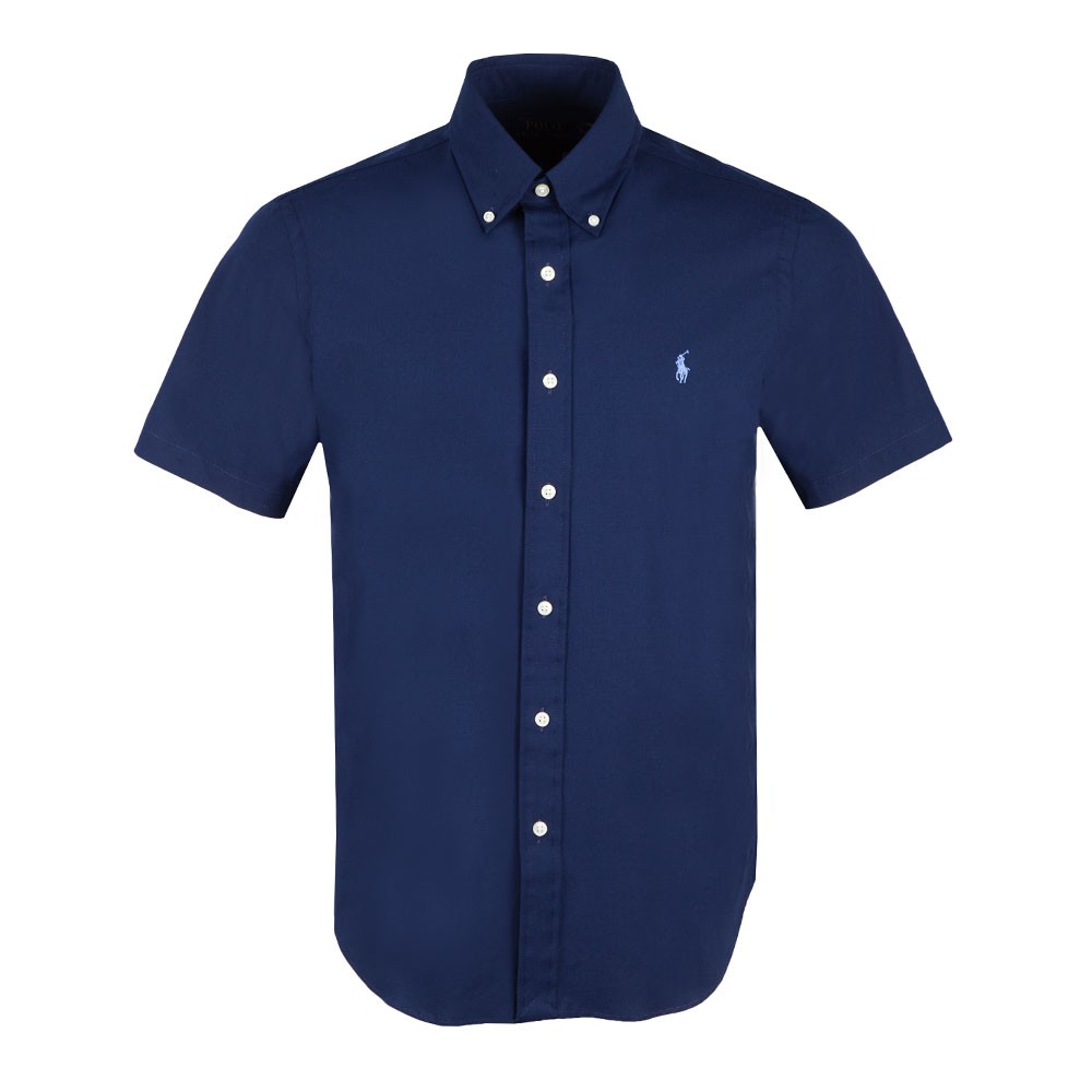 Polo Ralph Lauren Short Sleeve Custom Fit Poplin Shirt