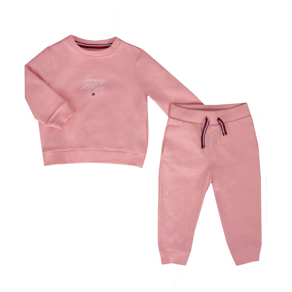 Tommy Hilfiger Kids Signature Essential Crew Tracksuit