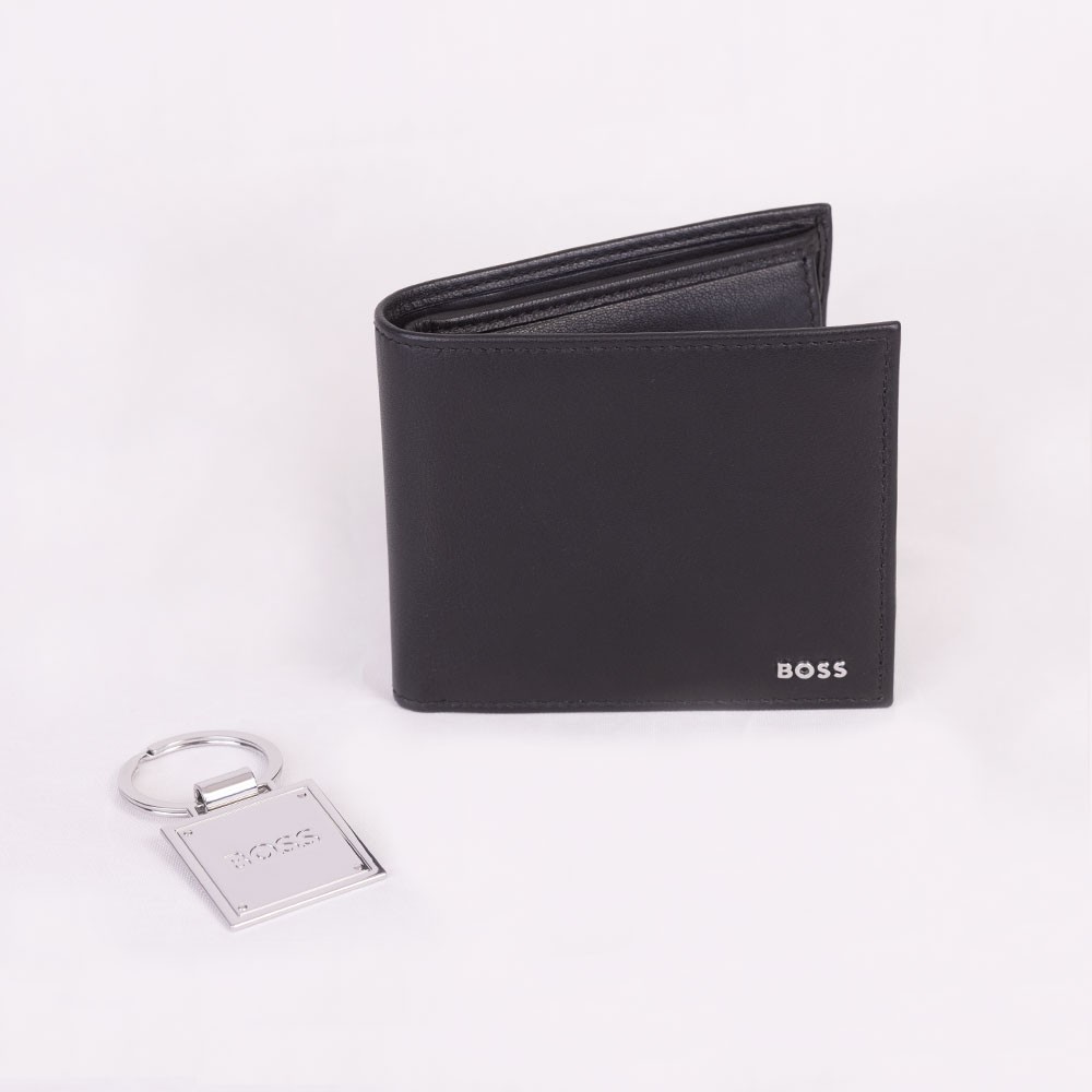 BOSS GBBM Wallet & Key Ring Set