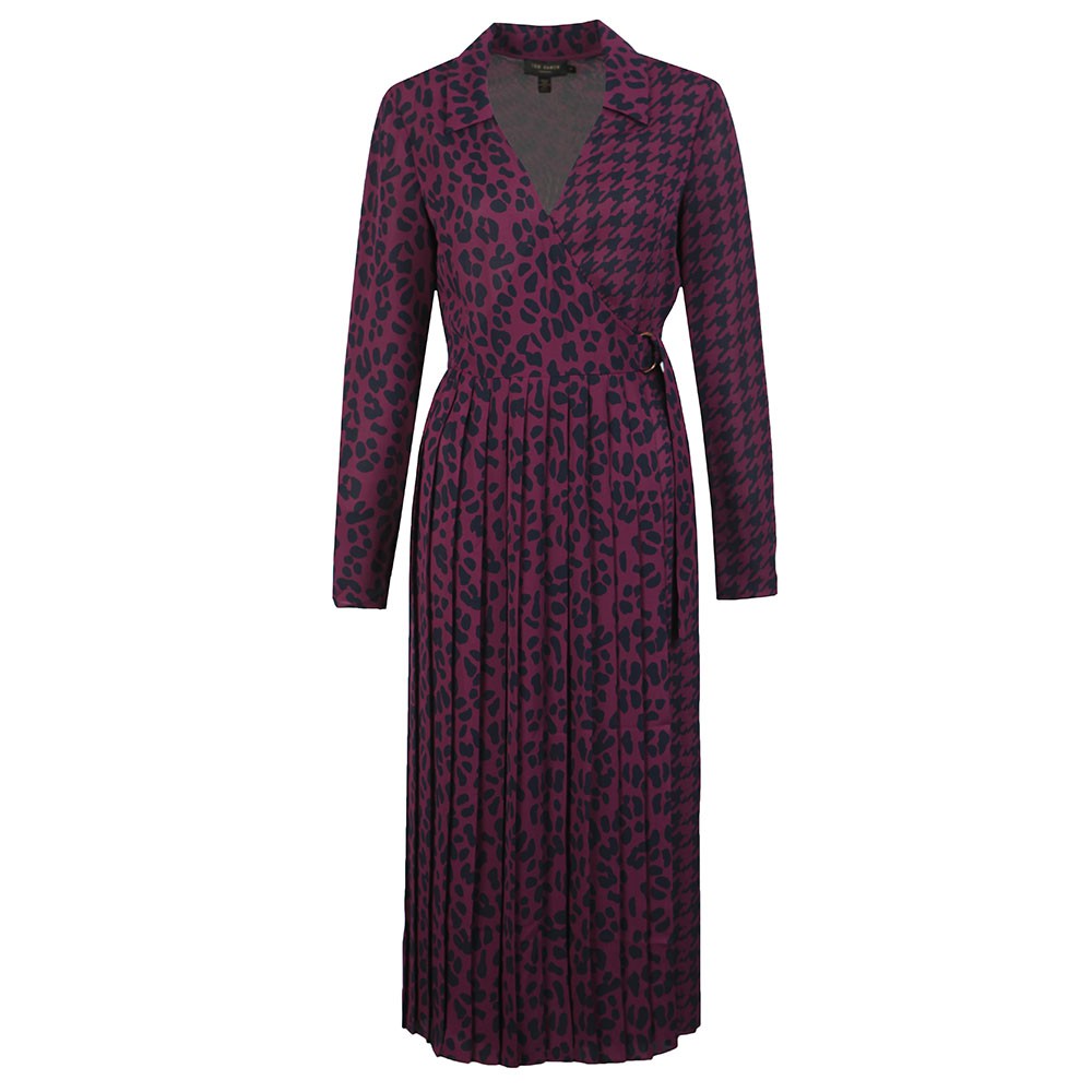 Ted Baker Folita Wilderness Long Sleeve Wrap Dress