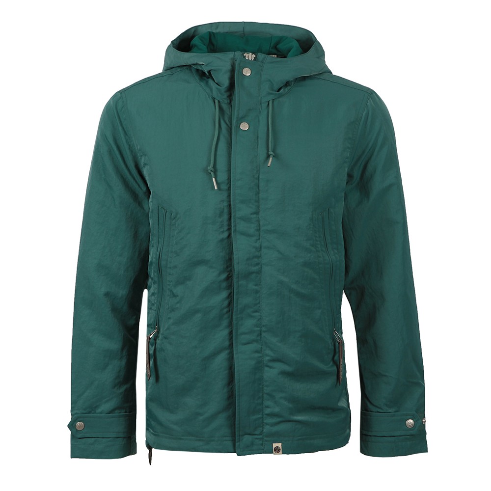 Pretty Green Crinkle Nylon Hooded Jacket