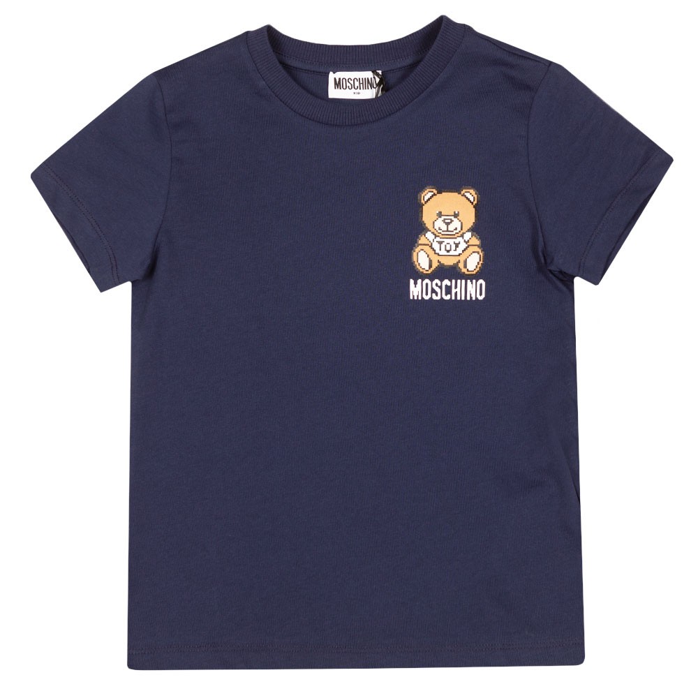 Moschino Small Pixel Bear T Shirt